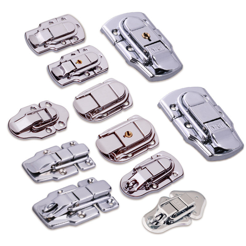 锁扣nrh固定箱子航空箱航空扣锁搭扣卡扣带锁明插销