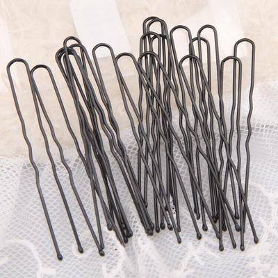 500个盒装u形夹小钢夹插针盘发卡固定u型夹发夹美发造型工具批/发