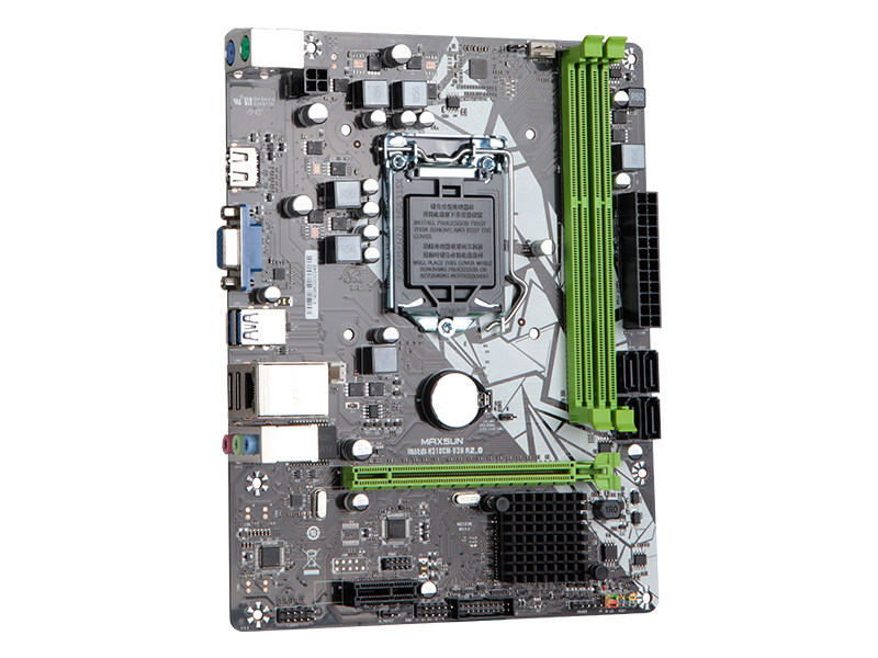 maxsun铭瑄h310m主板hdmiddr31151针6789代i59400f主板
