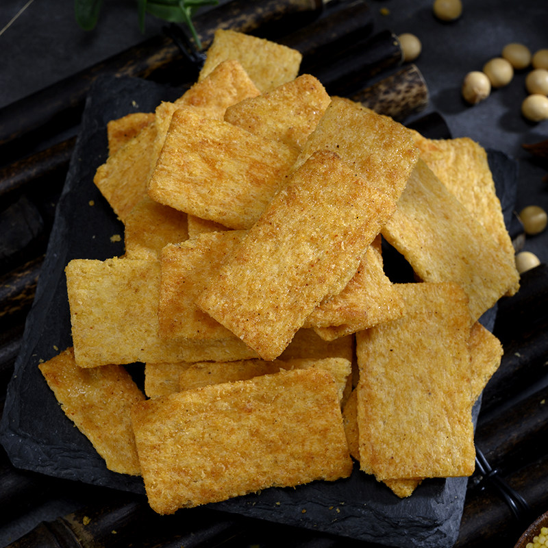 憨老板脆锅巴手工小米锅巴休闲食品办公室零食老式小包装网红锅巴