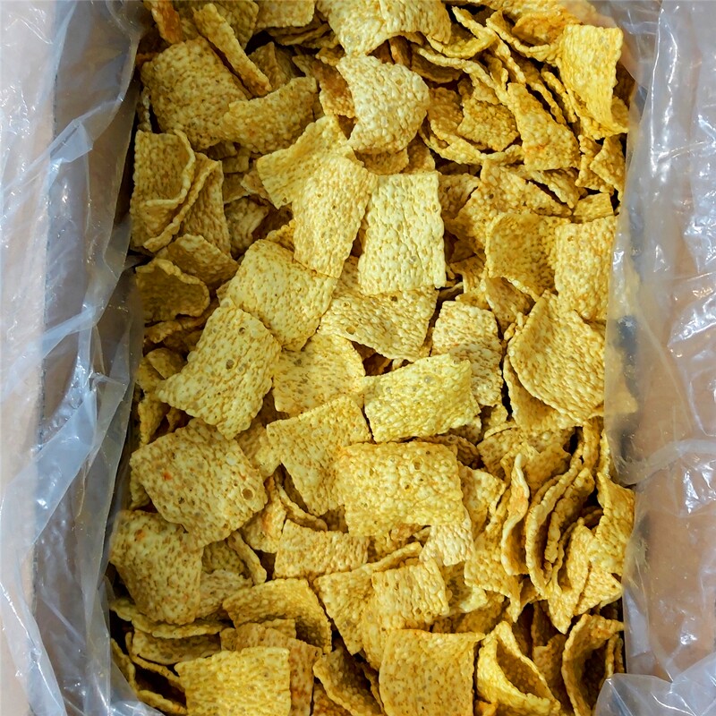 网红脆苦荞片荞麦麦片锅巴蔗糖膨化散装即食膨化食品