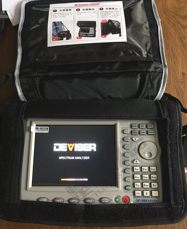 手持德力e8000a频谱分析仪36g扫频e8600a基站信号分析其它仪表仪器
