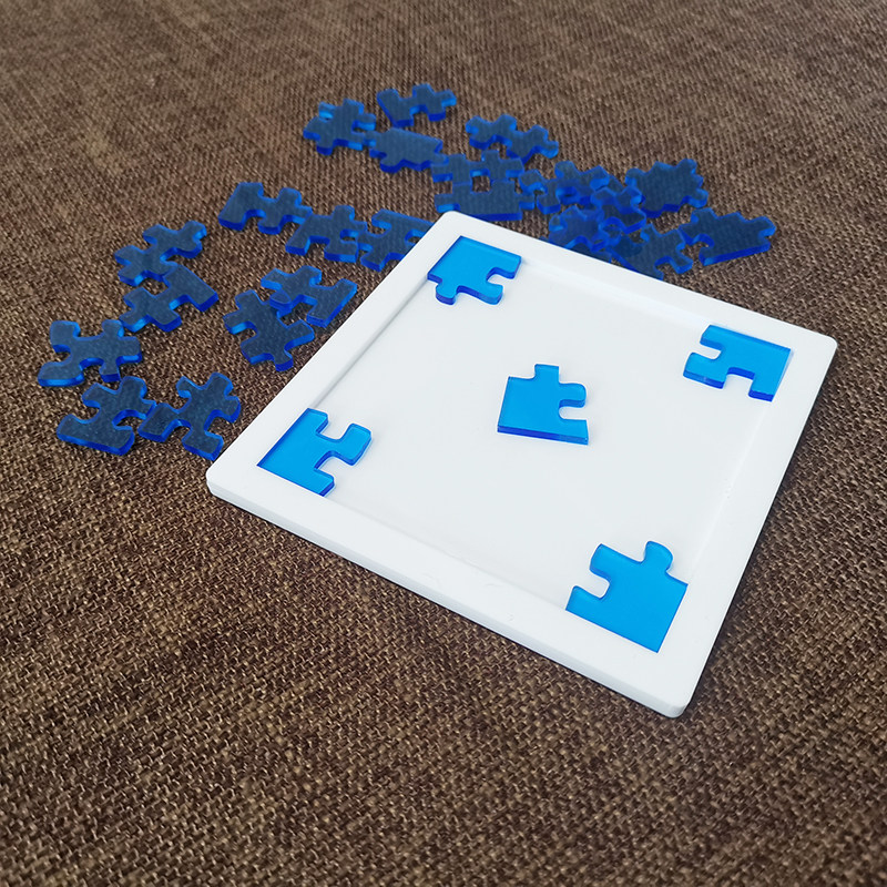 jigsawpuzzle29成人减压10级烧脑透明塑料拼图儿童益智玩具拼图