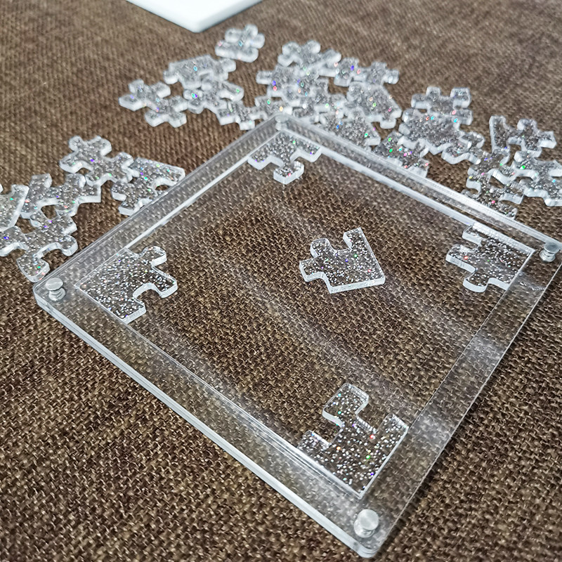 jigsawpuzzle29成人减压10级烧脑透明塑料拼图儿童益智玩具拼图