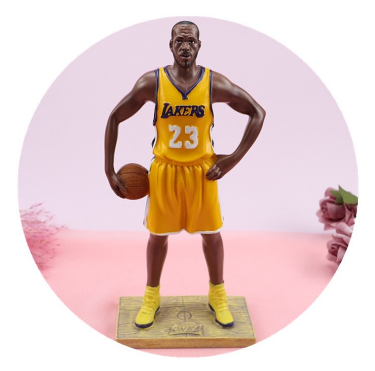 nba詹姆斯手办库里欧文哈登球星摆件篮球创意人偶模型生日礼物男