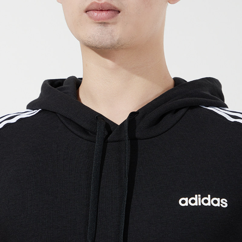 adidas阿迪达斯neo卫衣男装2021新款运动服加绒上衣套头衫h14202