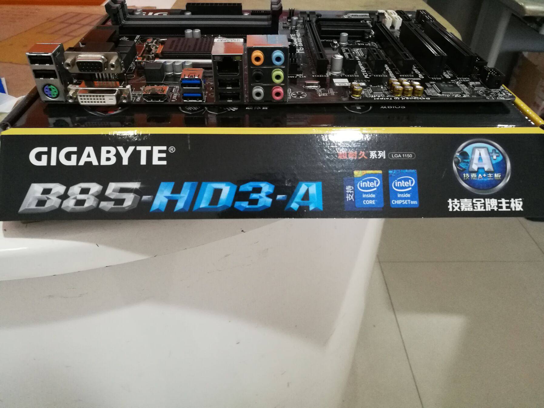 gigabyte技嘉b85hd3b85hd3a全新新大1150主板