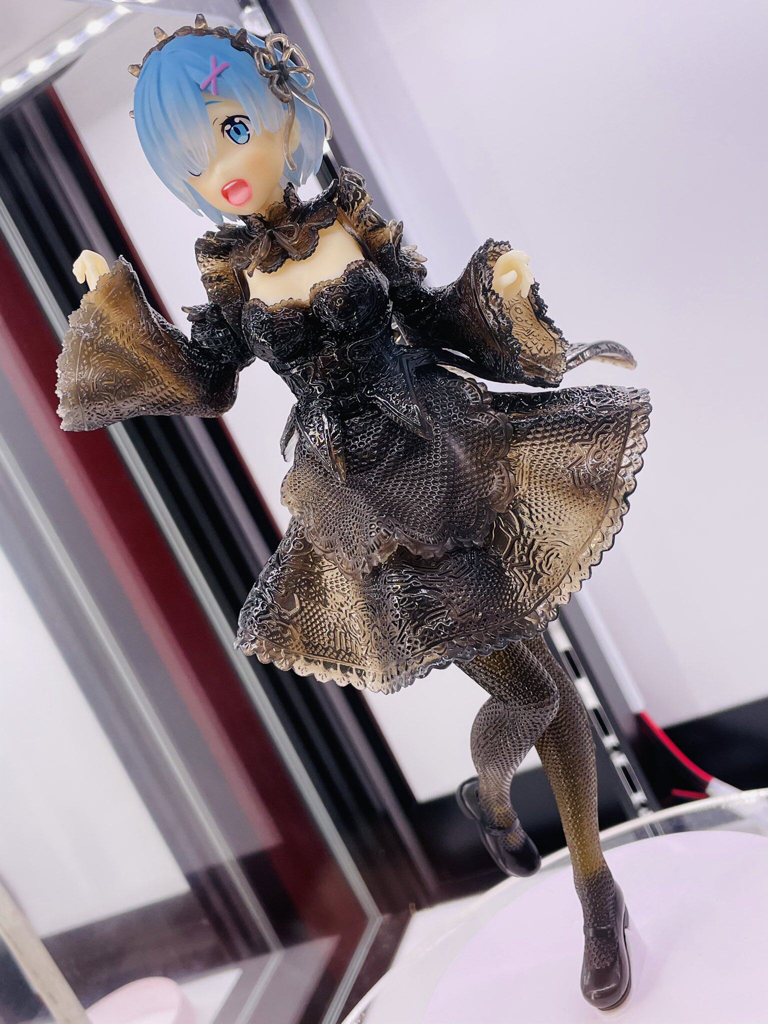 现货眼镜厂零开始世界生活蕾姆哥特礼服手办手办