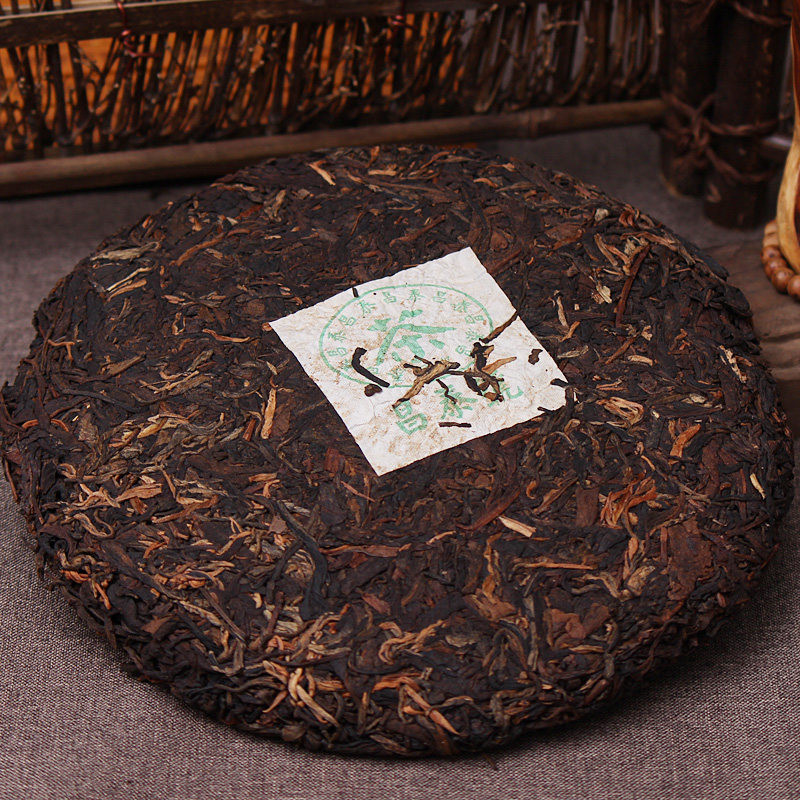七子饼茶纯干云南普洱茶老生茶叶2005年景昌泰普洱