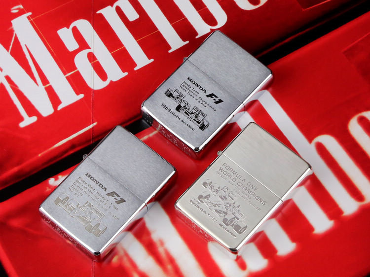 原装正品zippo打火机1988年万宝路marlborof1赛车美国zippo