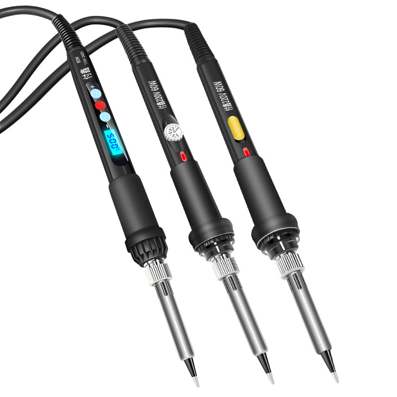 电烙铁电焊焊接工焊接电子焊锡洛铁家用调温可调电烙铁