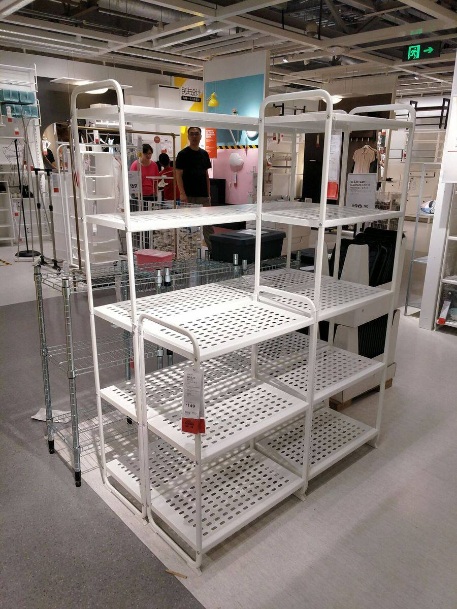 济南ikea宜家国内代购穆利格搁架单元置物架花架书架收纳衣物整理
