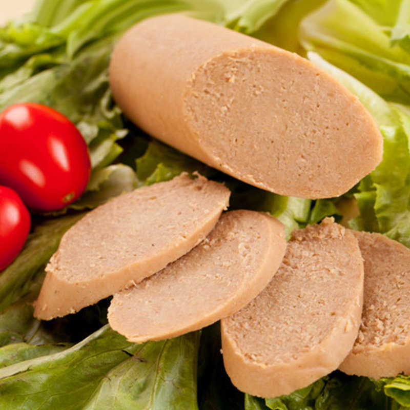 素莲素食火腿肠200g人造肉素肉食品斋菜常温保存素肉