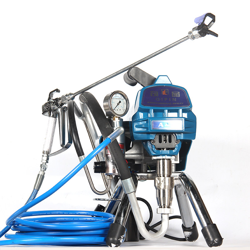 奇品高压喷涂机喷乳胶漆机大功率涂料油漆喷涂机多功能墙面喷漆机