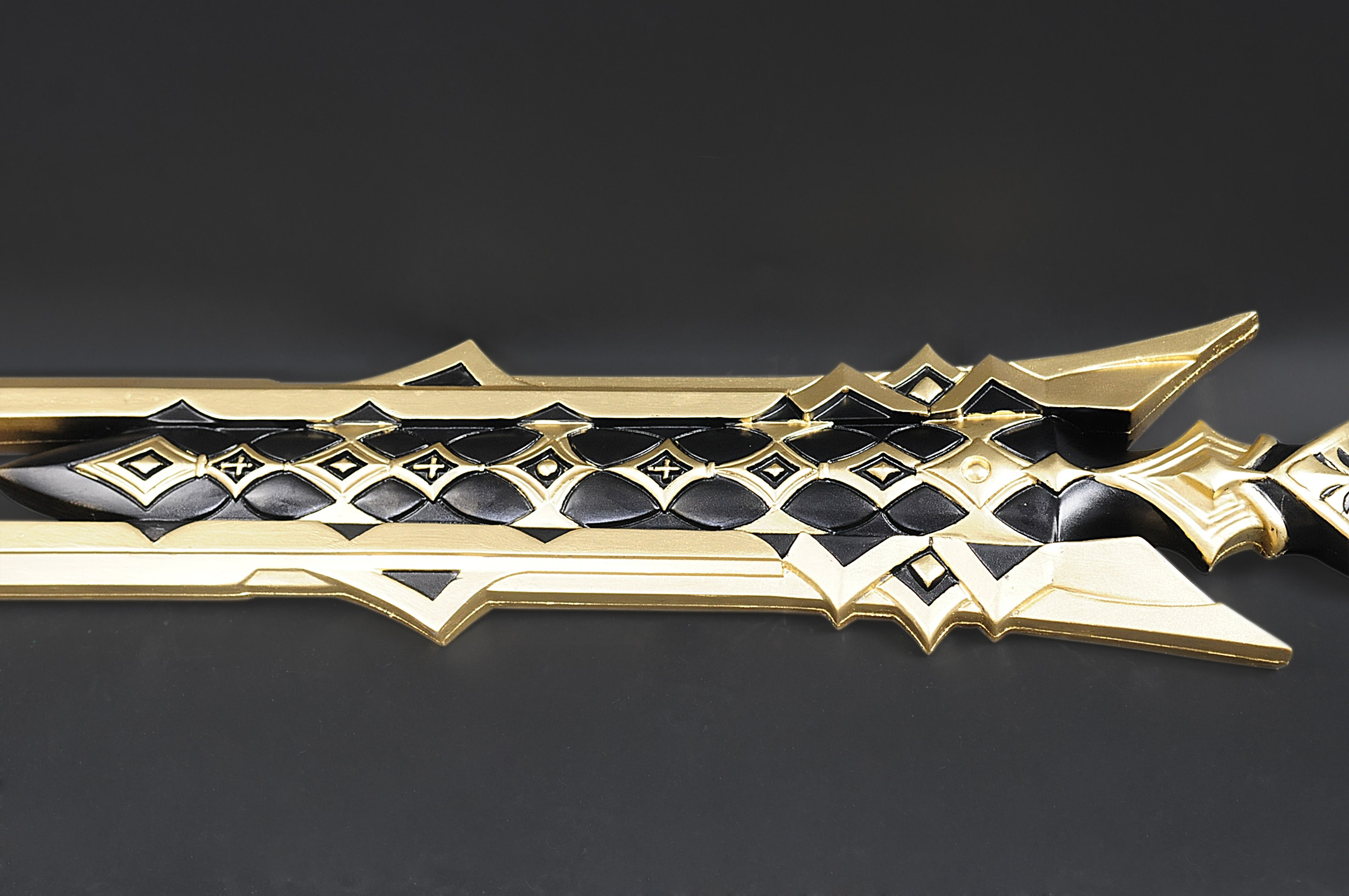 现货 剑网三cosplay武器道具 藏剑100级大橙武 鹿卢 君行四海