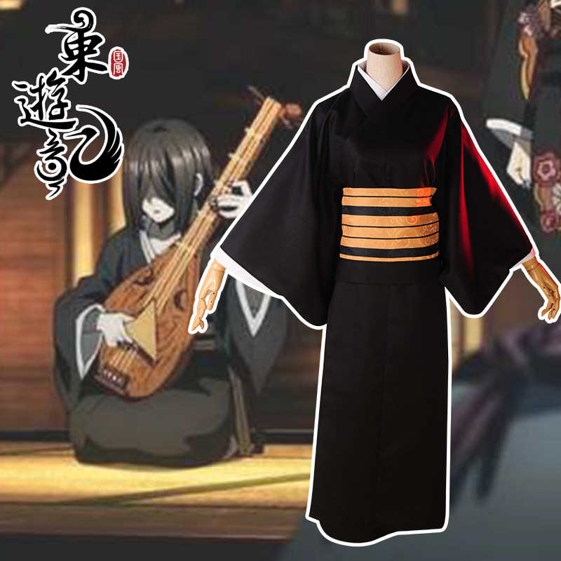 鬼灭东游记之刃鸣女cos服装和服十二鬼月上弦cosplay女装