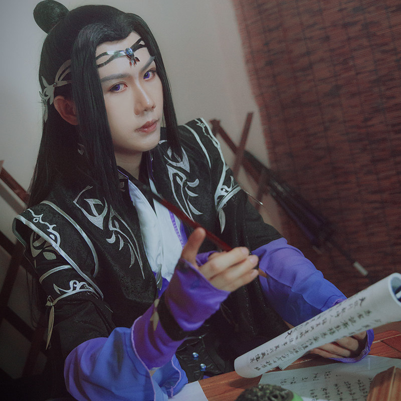 清仓东游记剑侠情缘3剑三剑三雪河万花成男cos花哥cosplay男装