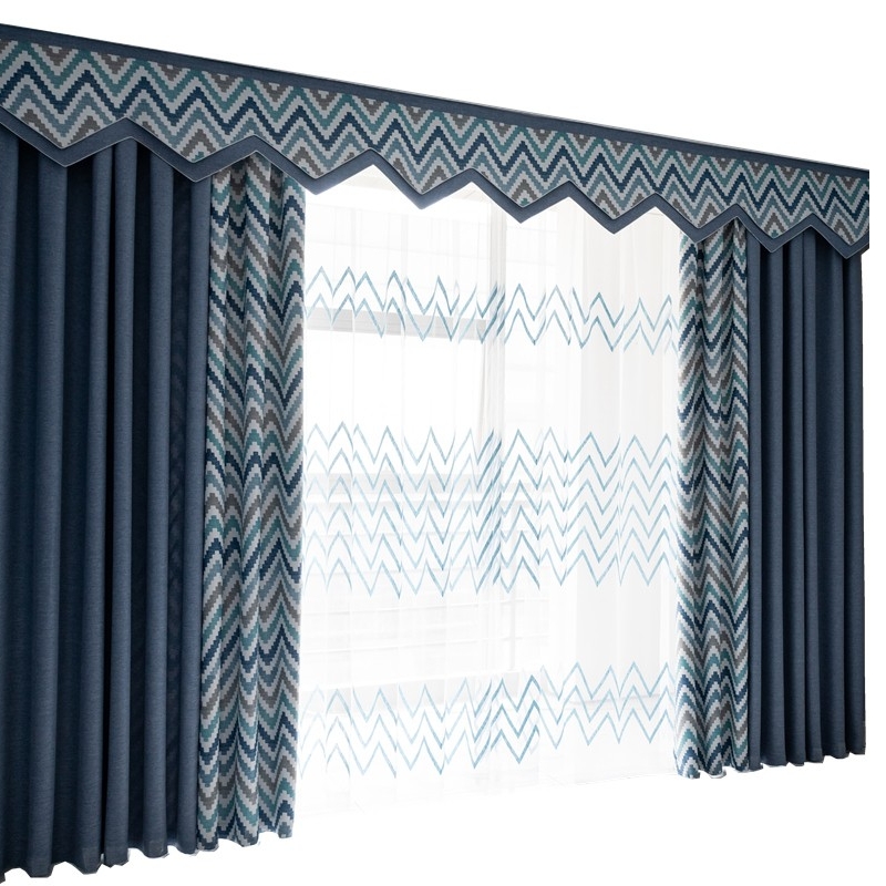 窗帘温馨眉头款式主卧遮光浪漫欧式卧室韩式定制窗帘