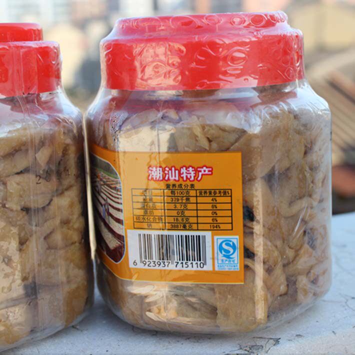 广东潮汕特产 萝卜干 饶平高堂菜脯 原晒一卜菜脯条 早餐小菜