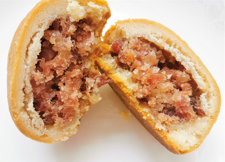 虹山如愿昆明面粉厂火腿月饼云南蛋黄椒麻小红月饼