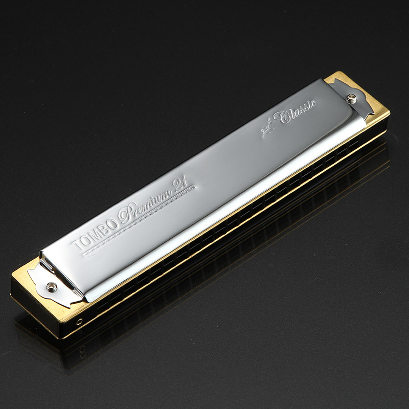 日本进口tombo通宝3521s原装21孔演奏高级专业口琴
