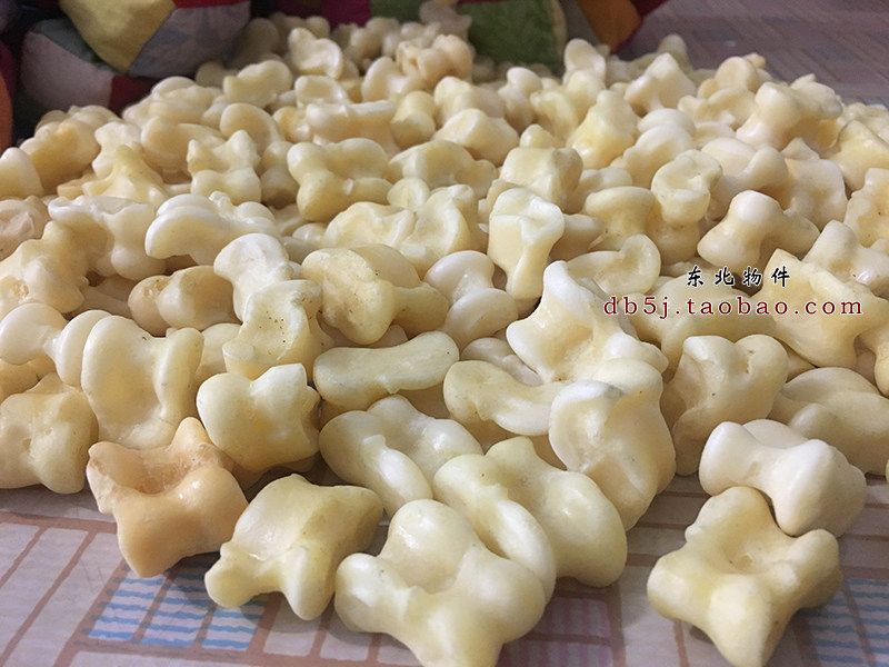 单个羊嘎拉哈真羊骨头子儿天然传统怀旧小时候童年多米诺骨牌