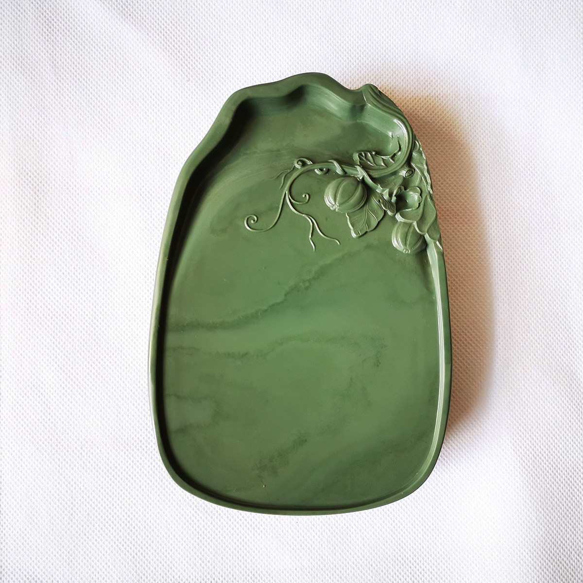 砚台松花石砚台文房四宝磨墨歙砚端砚把玩实用写小揩书法抄经用砚