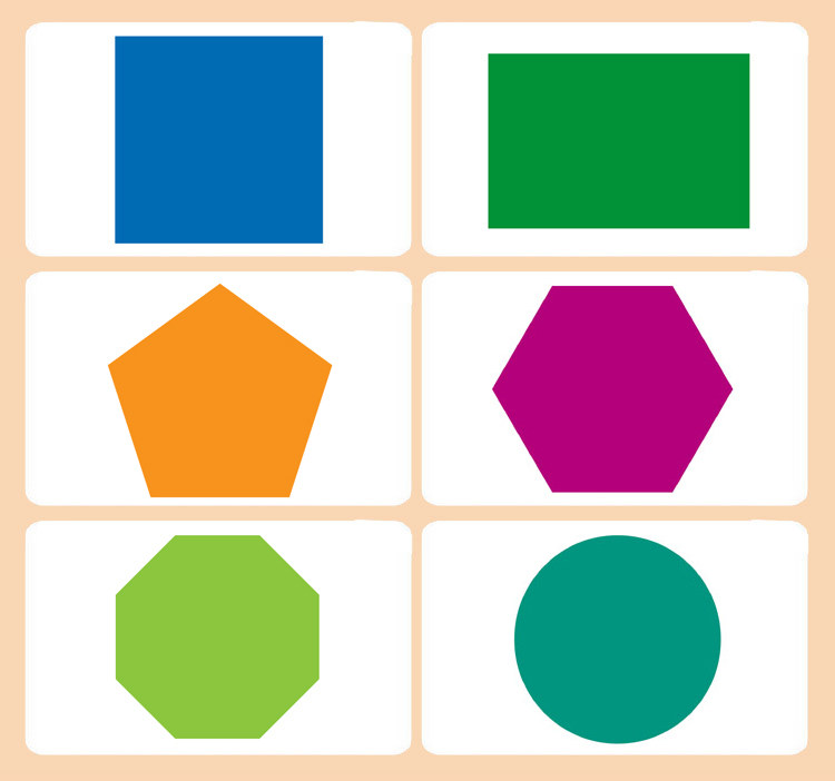 形状乐优右脑早教闪卡