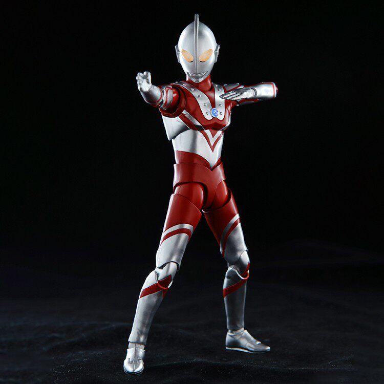 同好光谱动漫佐菲奥特曼炎头队长7寸可动手办手办