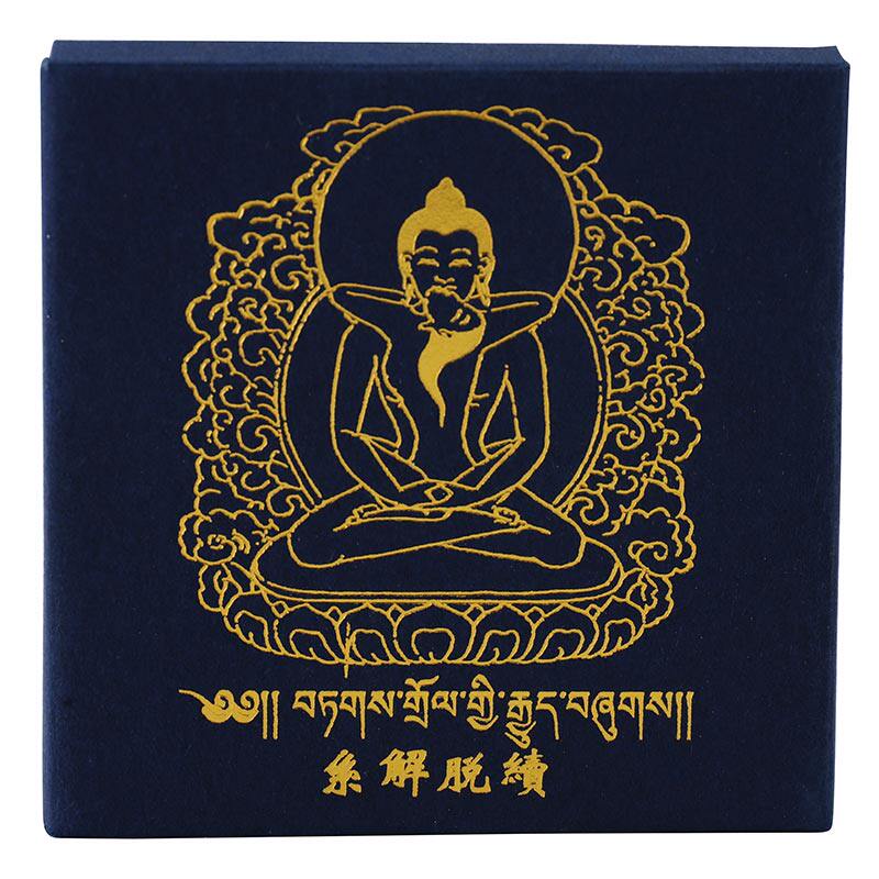 解脱大藏禅饰藏传密宗供具佛教咒轮烫金字体其他特色工艺品