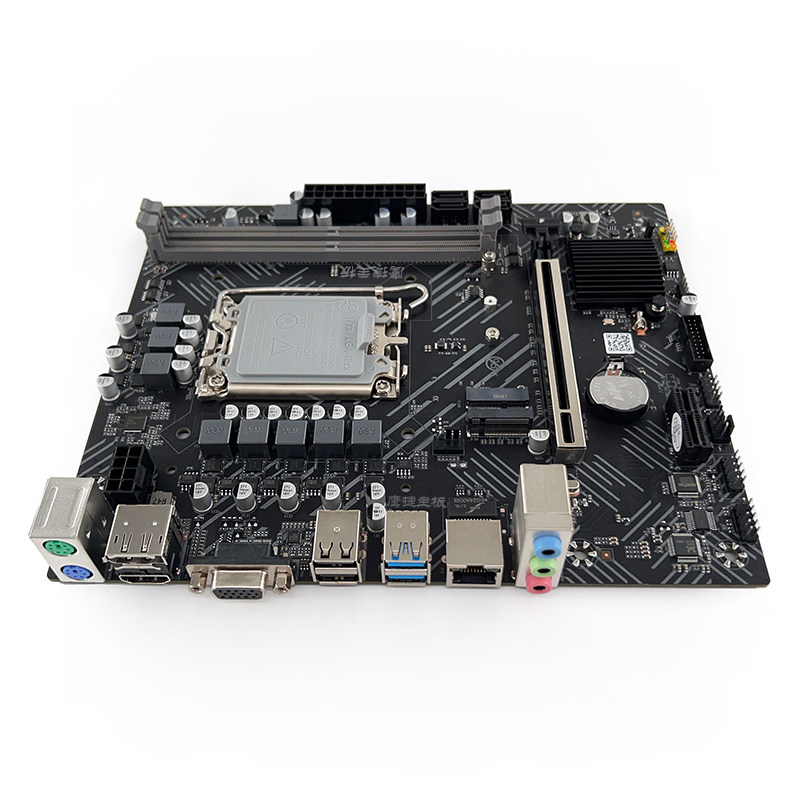 鹰捷h610ddr4台式机主板支持lga170011代12代cpu主板