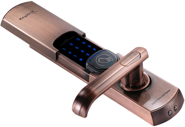 门锁第吉尔keylock家用防盗防盗门智能锁门触摸屏密码锁智能门锁