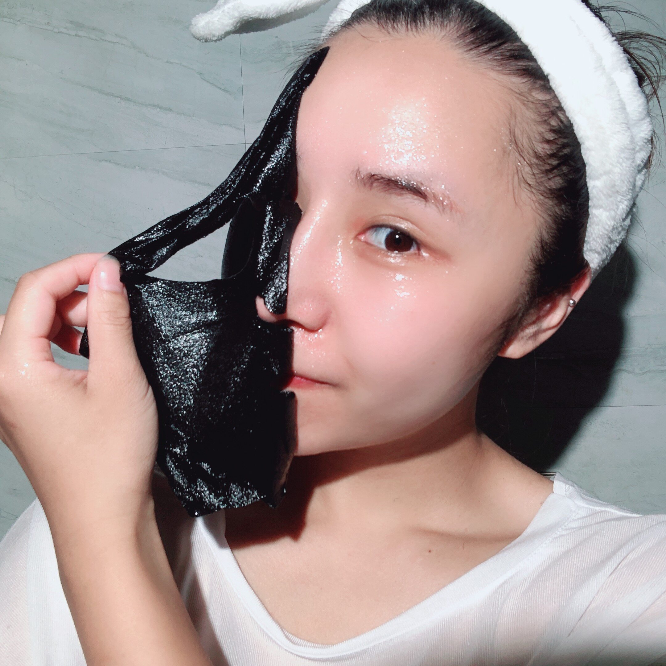 11年多肽白多肽黑头清除面膜老店片面小黑科丽贴片面膜