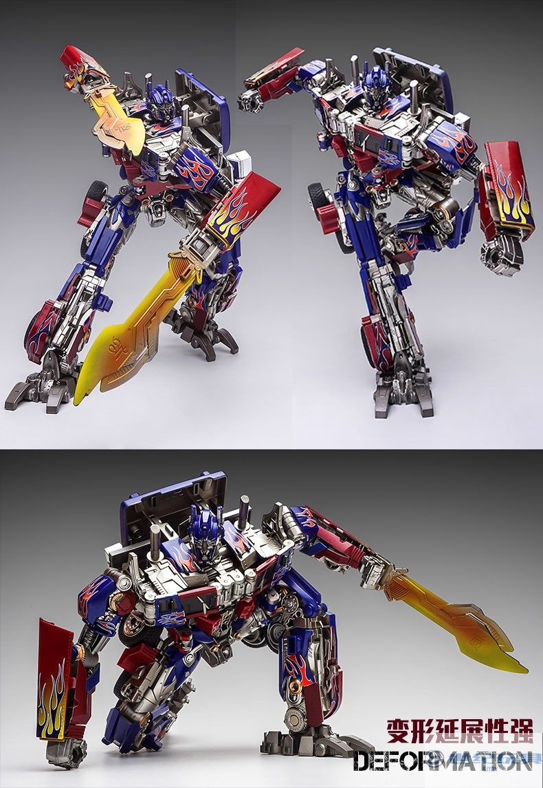 陆霸威将ss05擎天柱合金版擎天柱金属涂装变形玩具金刚ss05合金版