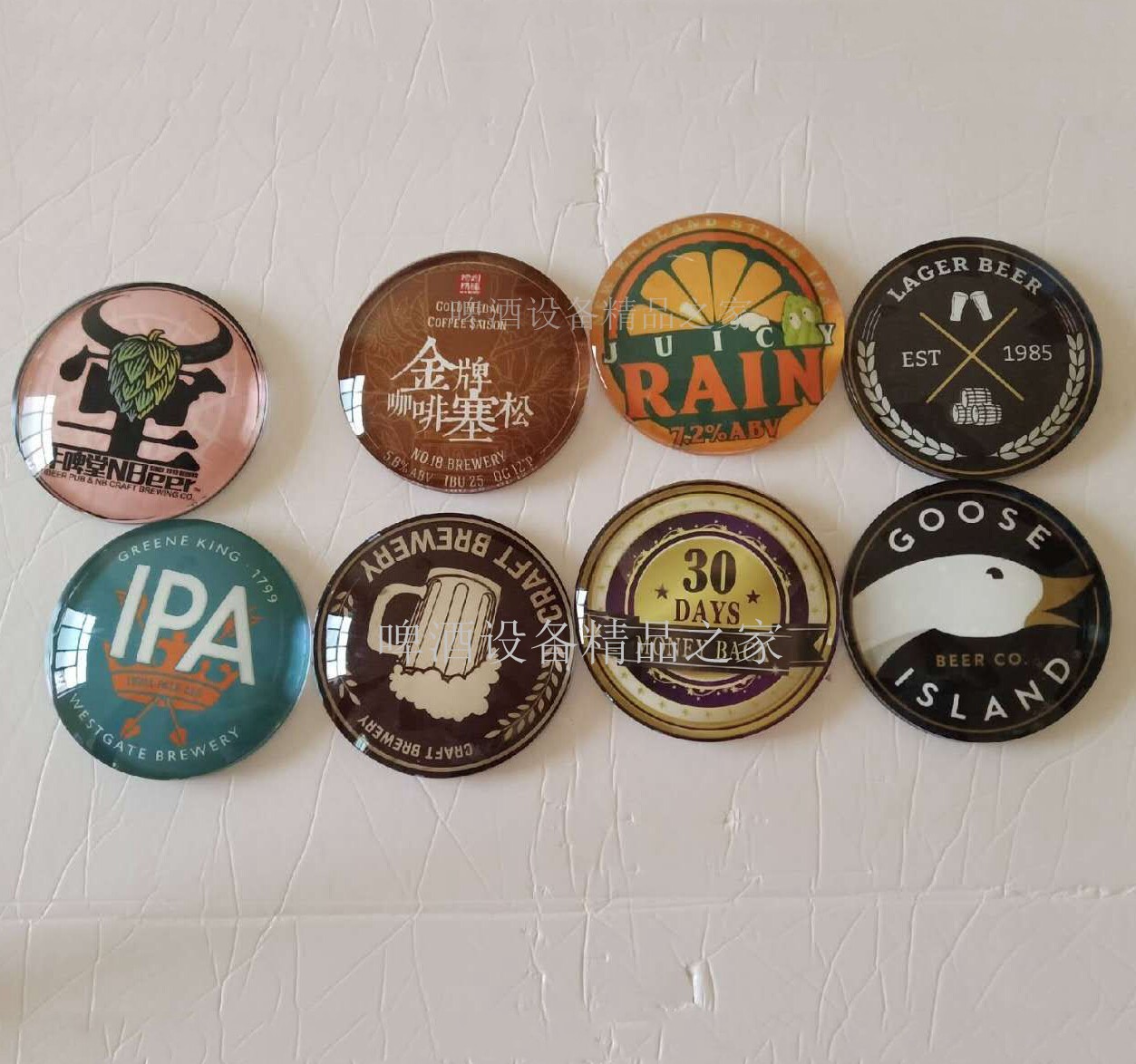 灯标酒柱鱼眼啤酒led啤酒塔透明亚克力酒架