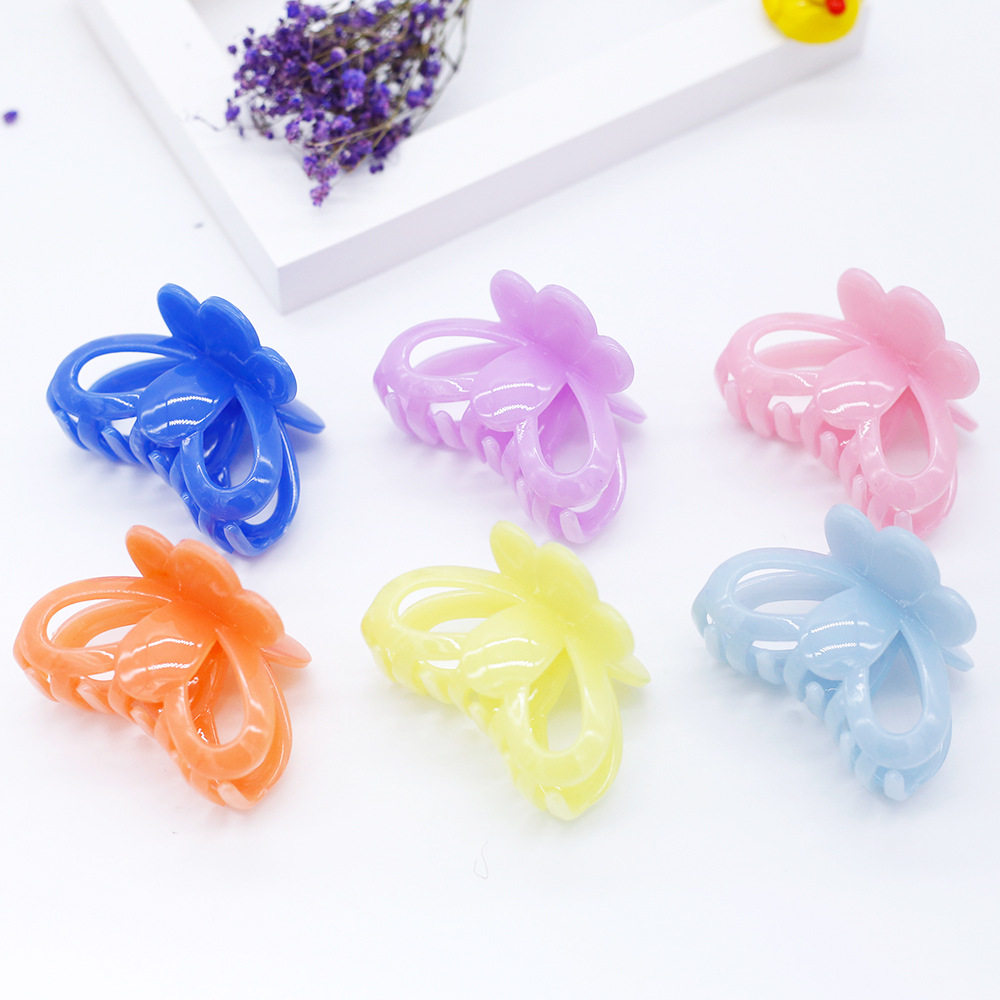 夹子发夹大号韩版洗澡抓夹中号发马尾简约韩国发饰