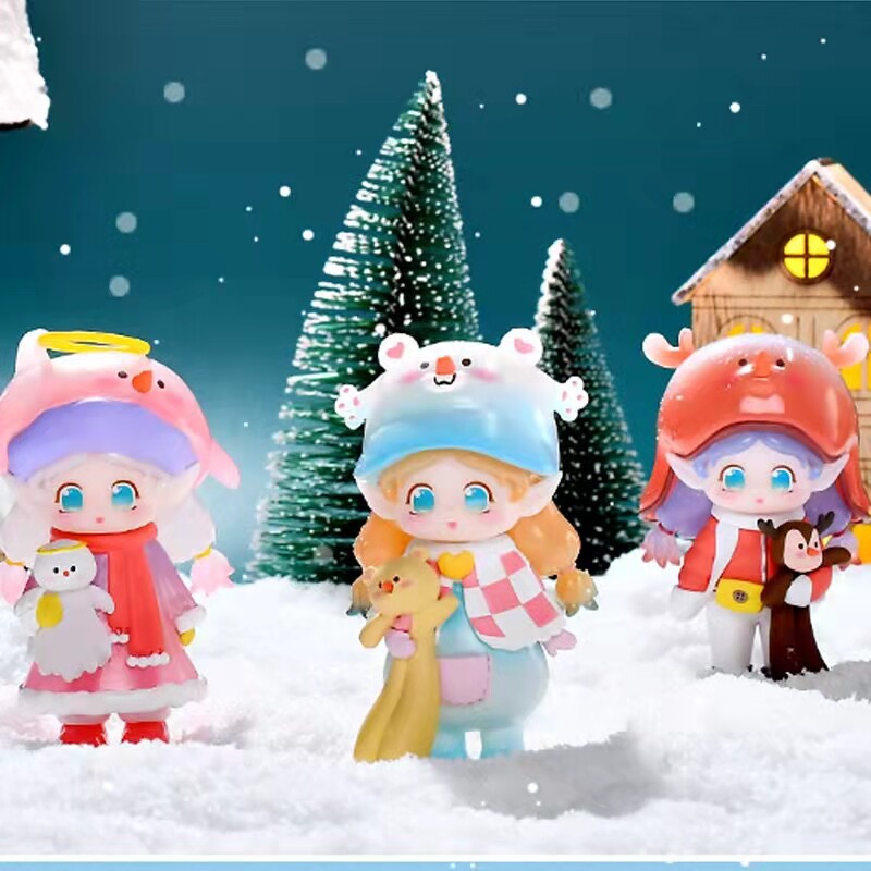 正版特价jova冬季物语系列盲盒少女礼物可爱潮玩盲盒