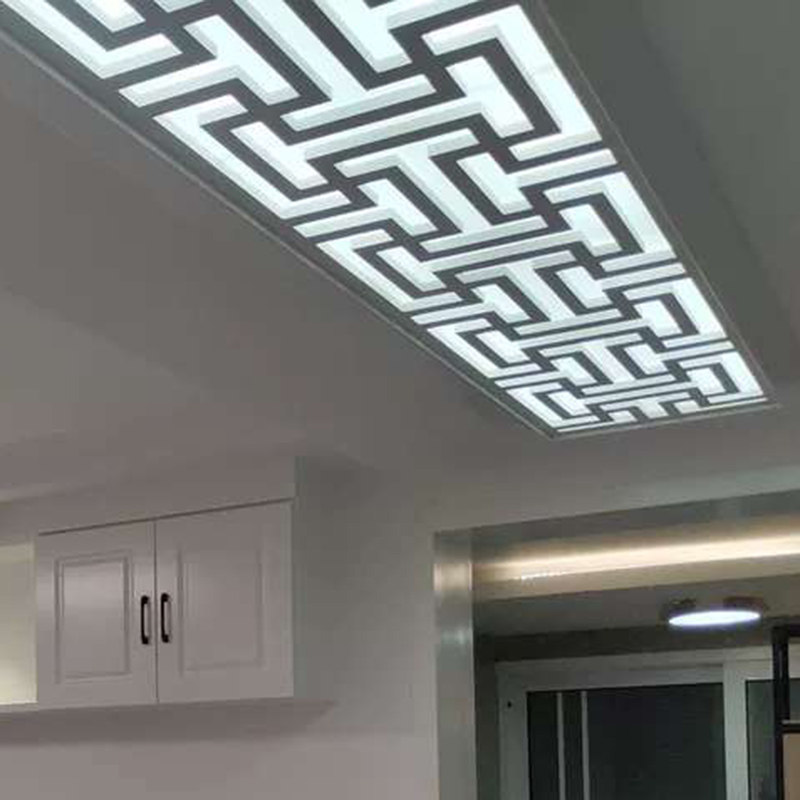 走廊玄关屏风过道客厅吊顶造型装饰中欧镂空通花板