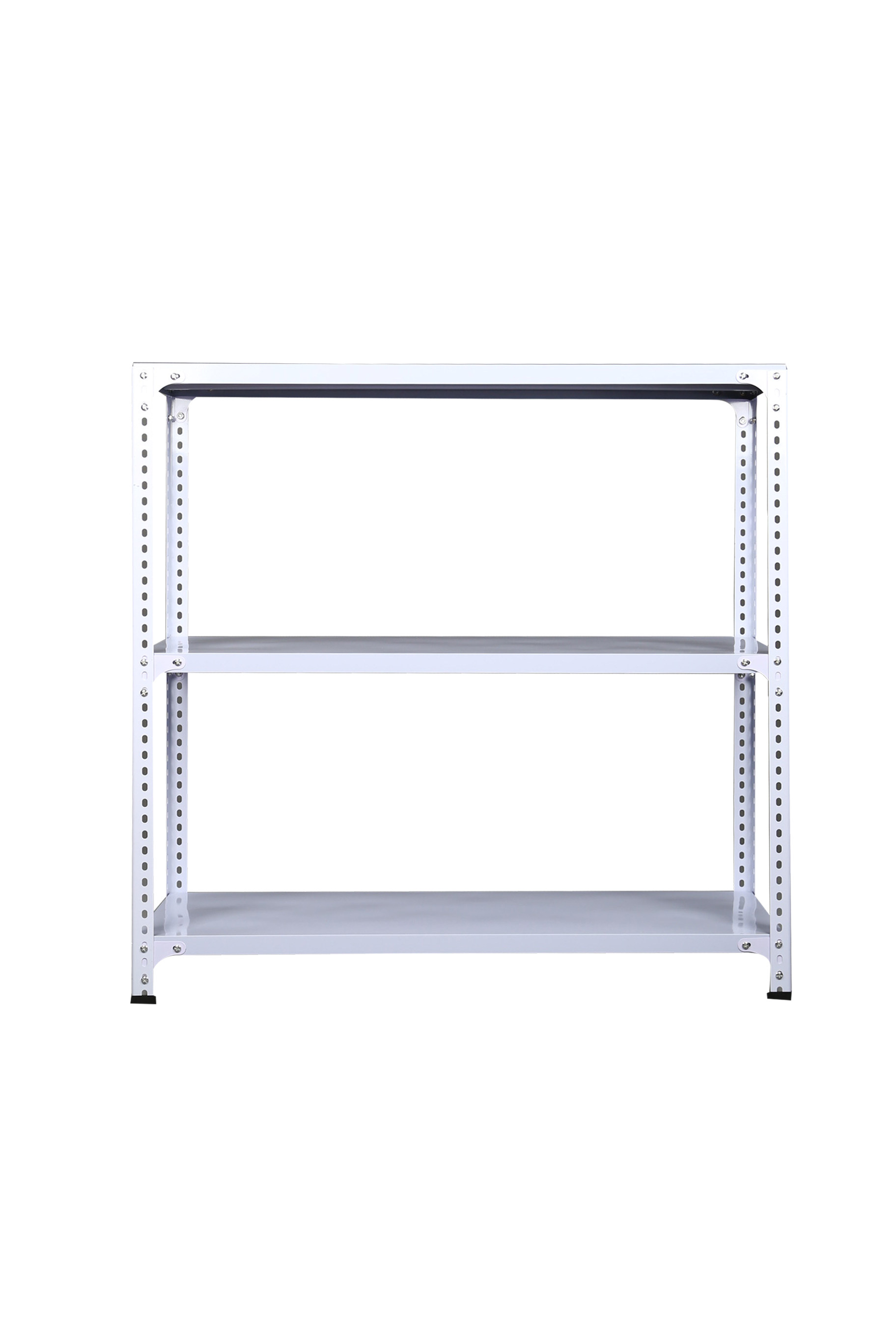 三层收纳架自由组合厨房货架角钢家用置物架万能角铁卫生间整理架