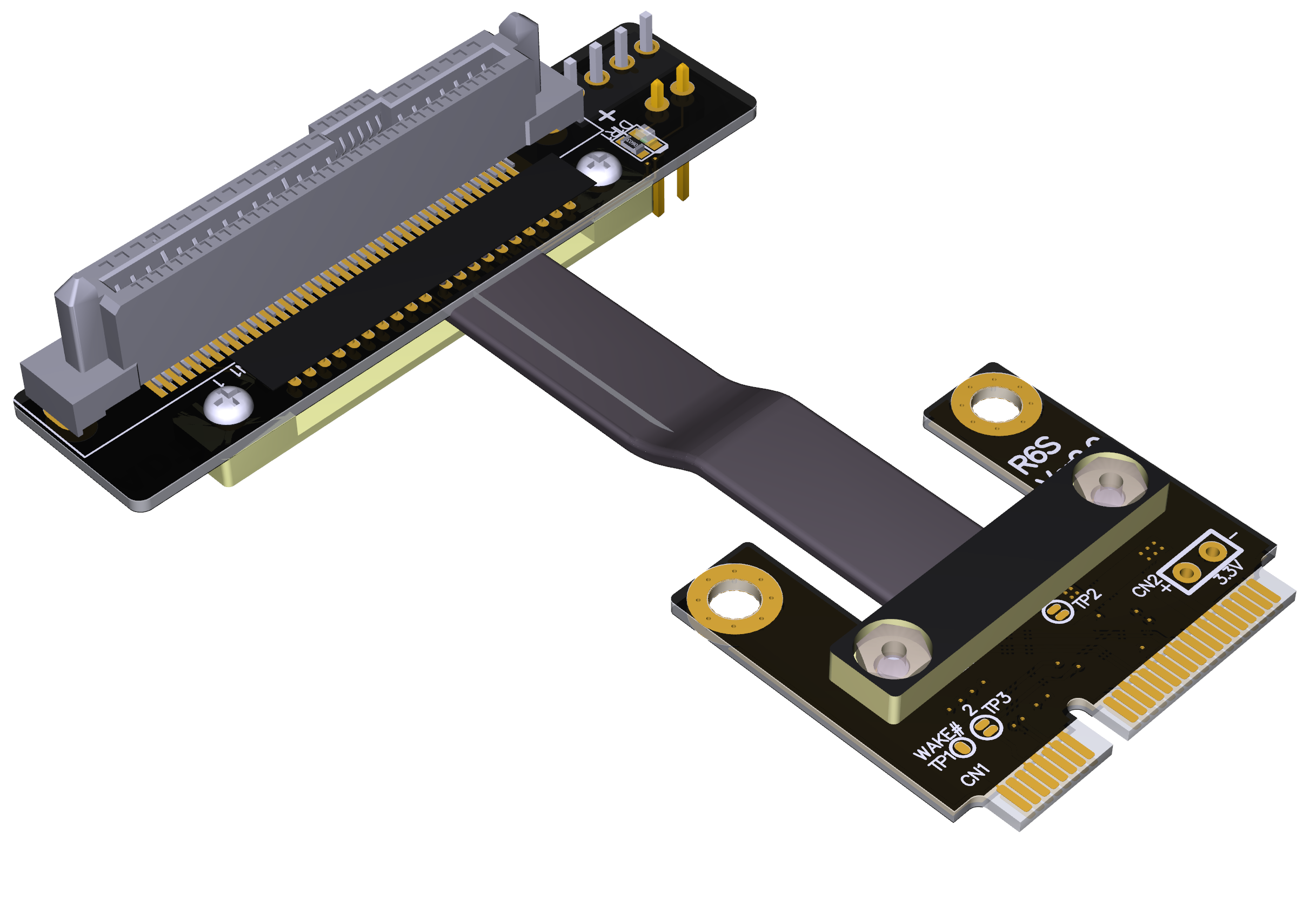 定制u.2接口u2m2keya.e.sff-8639mini-pcie延长数据线