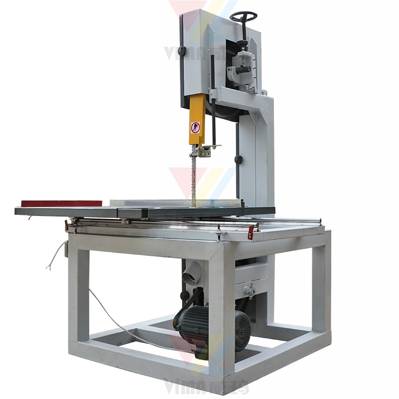 带移动工作台木工带锯机曲线锯气砖带锯