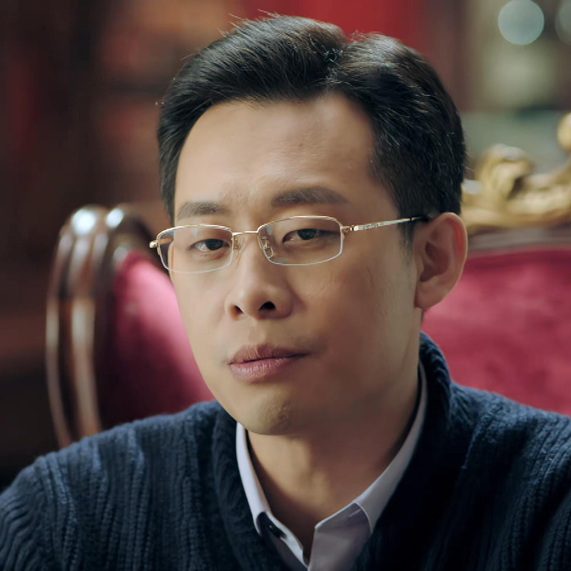 高档近视张泽同钛合金超轻半框商务男士纯钛18k眼镜架