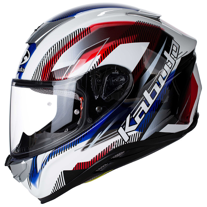 日本三大品牌kabuto摩托车头盔空气刀5代全盔男女眼镜槽蓝牙位