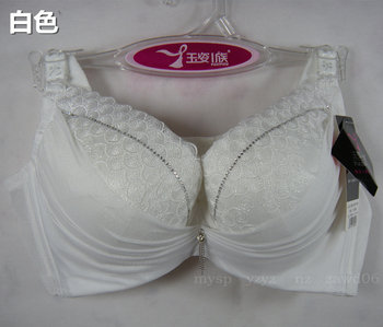 ຂໍ້ສະເໜີພິເສດ Yuzi Yizu 906 B cup push-up breast enlargement soft bead oil bag massage shaping adjustment bra