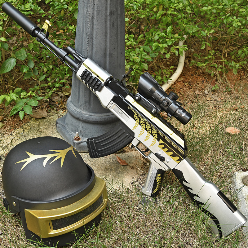 akm玩具枪男孩儿童水弹枪阿卡ak47绝地吃鸡求生手自一体电动连发