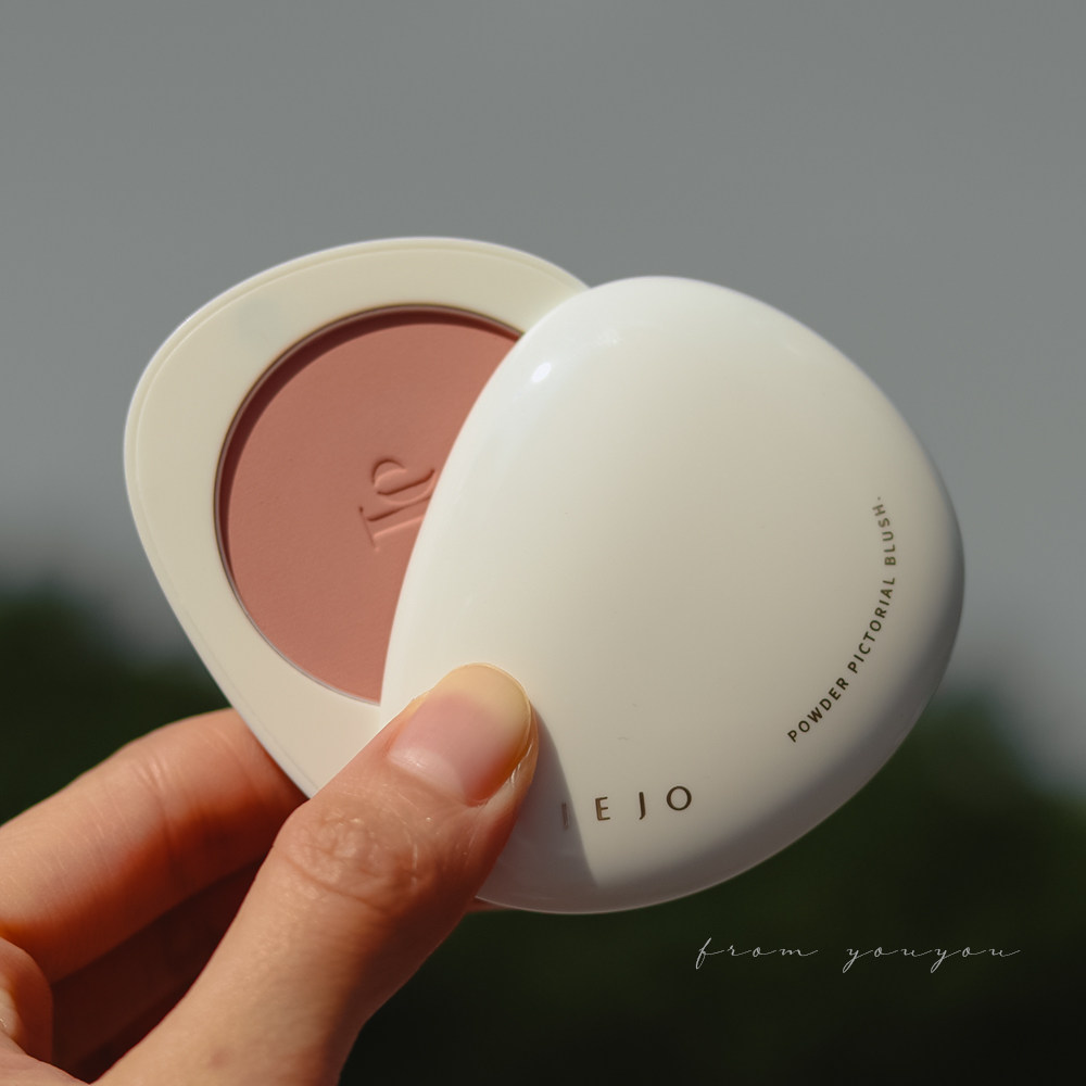 腮红元气微醺jejo粉色b02高光修容一体盘哑腮红