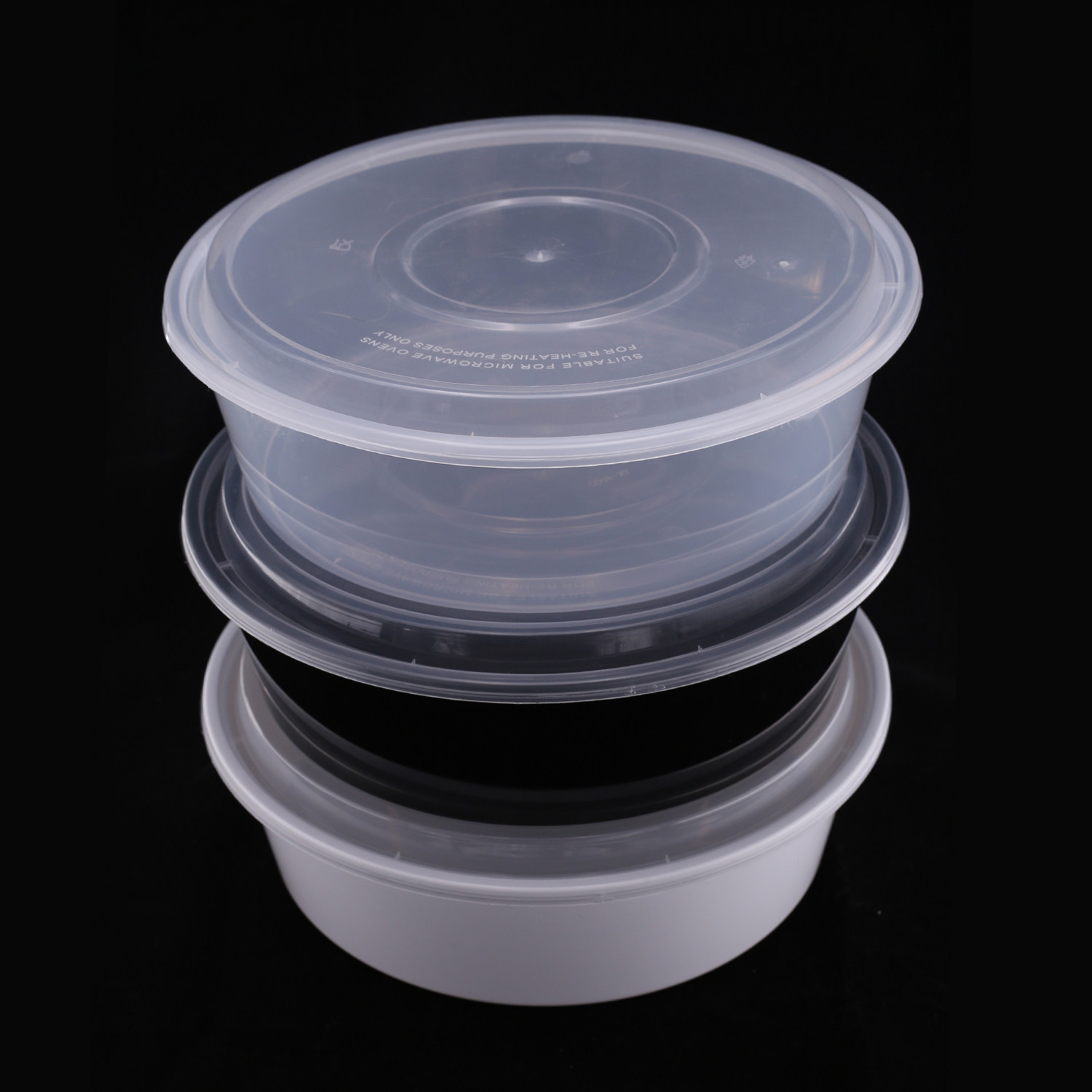 2500ml圆一次性打包盒一次性餐盒 外卖盆龙虾火锅酸菜鱼超大饭盒