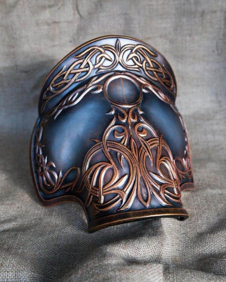 乌克兰代购fantasy手作梦幻哥特角色扮演中世纪骑士肩甲服饰