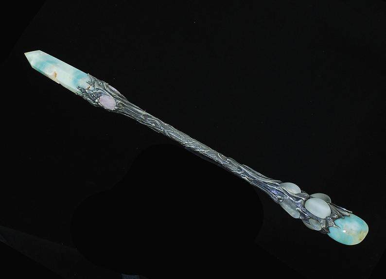 加拿大代购magical手作神奇咒语铸造宝石德鲁伊魔杖其它