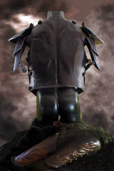 armor西班牙代购手作仿古凯尔特铠甲盔甲皮革cosplaycosplay男装